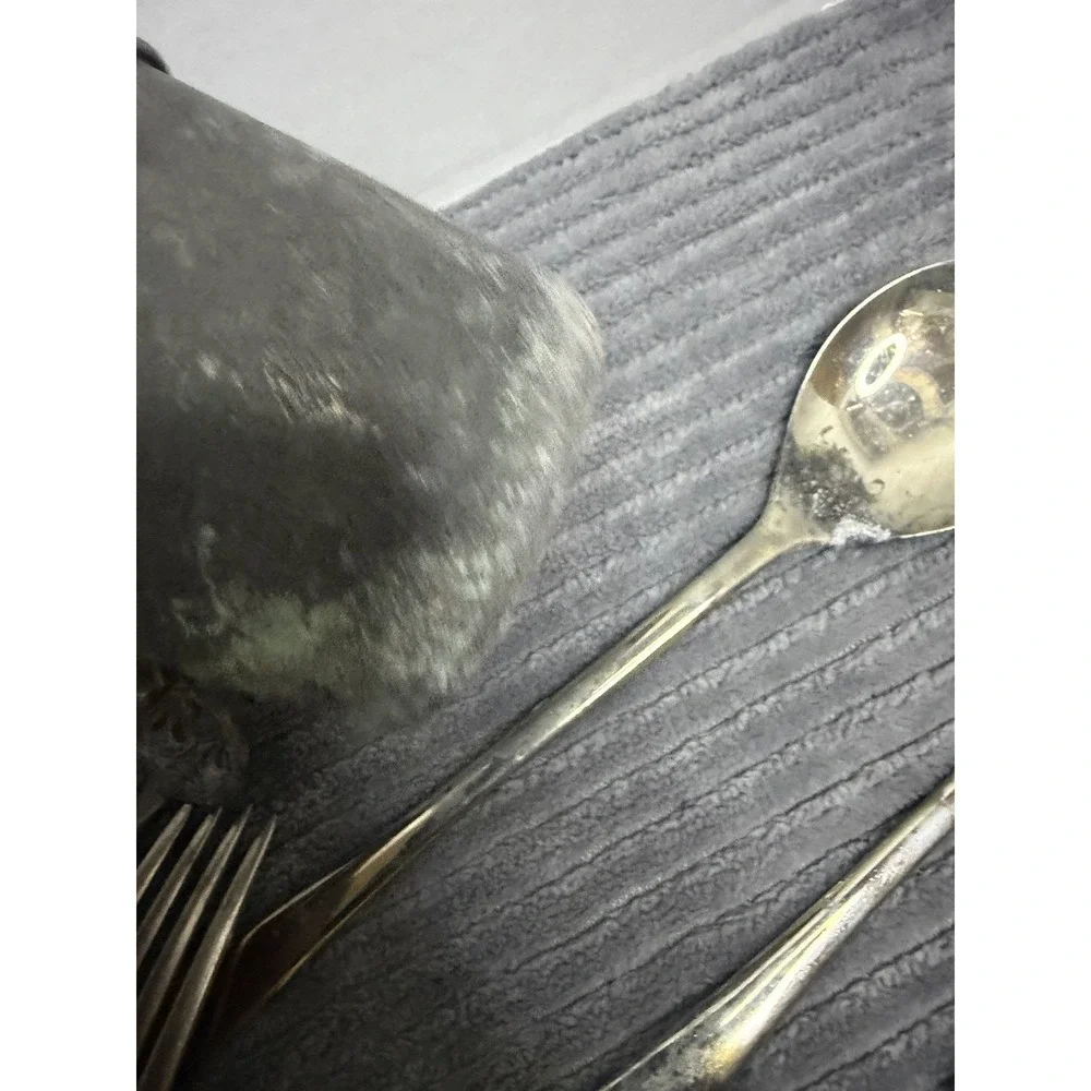 Lot Of Vintae Silverware See Pics